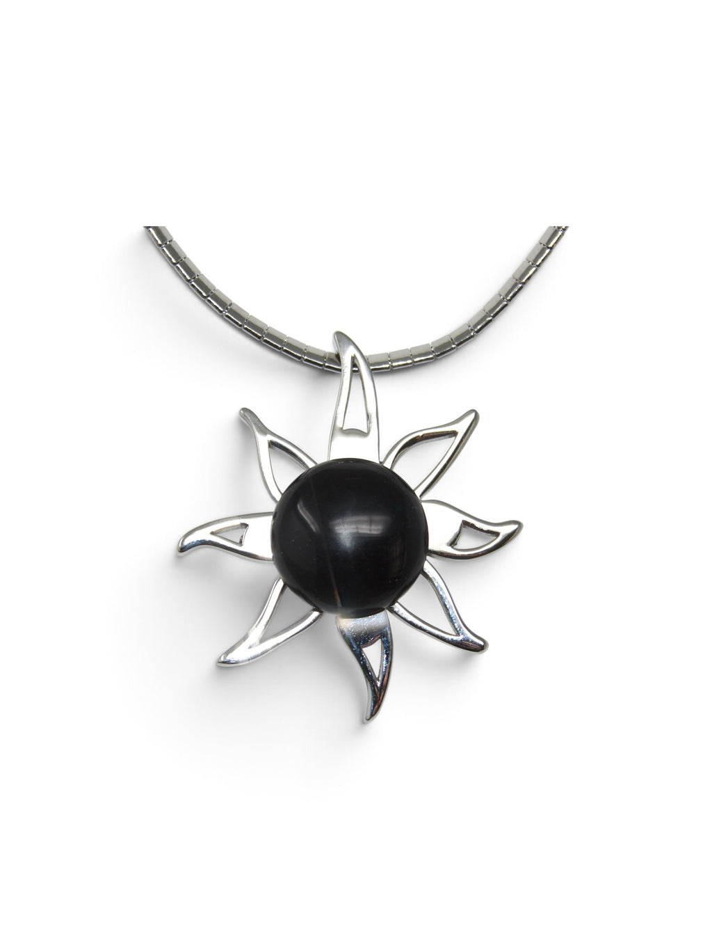 Radiant Necklace Silver
