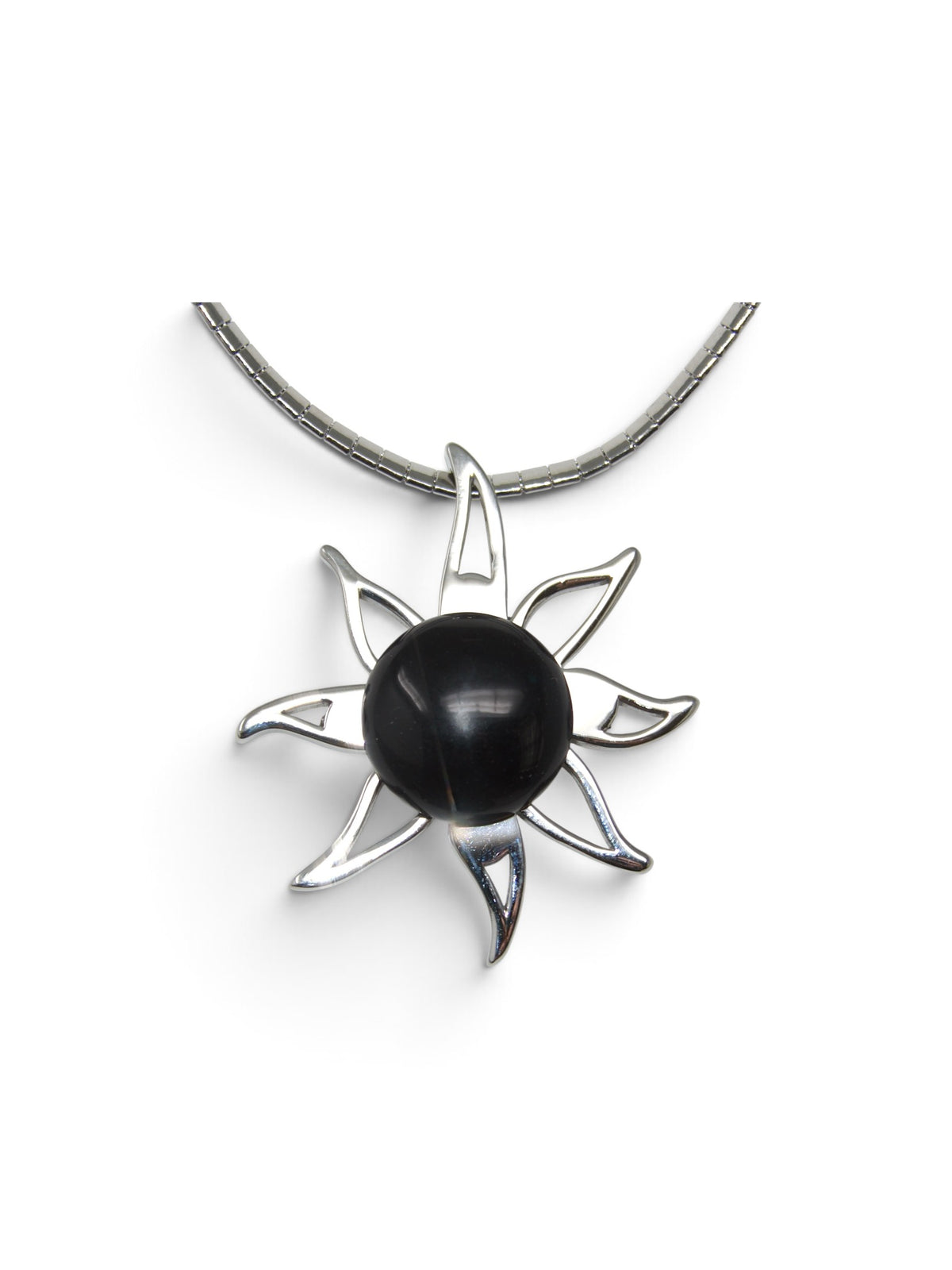Radiant Necklace Silver