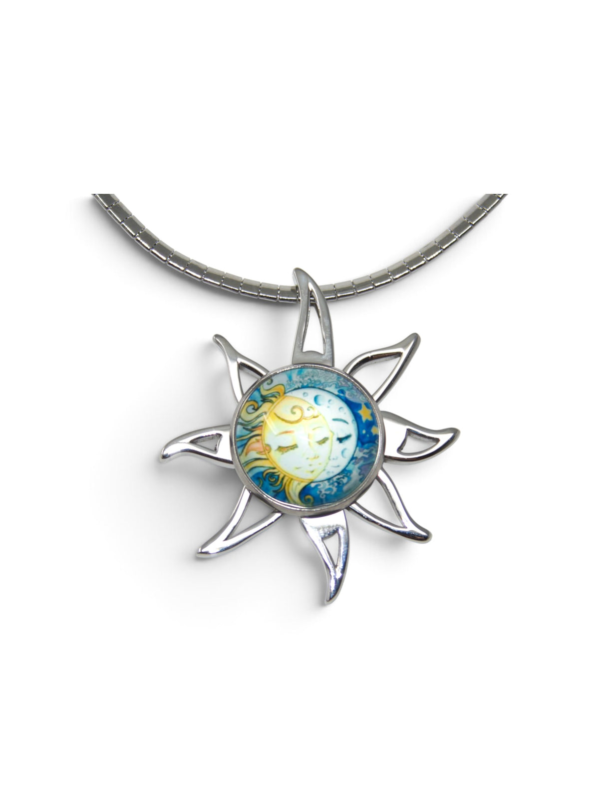 Radiant Necklace Silver