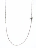 Beaded O Link Stainless Steel Chain 1.5mm