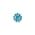 Crystal Flower Lt Blue Tiny Tude