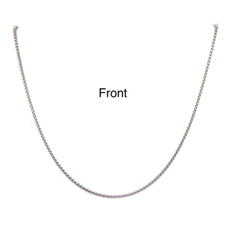 Rolo Adjustable Stainless Steel Chain 2mm 18-30