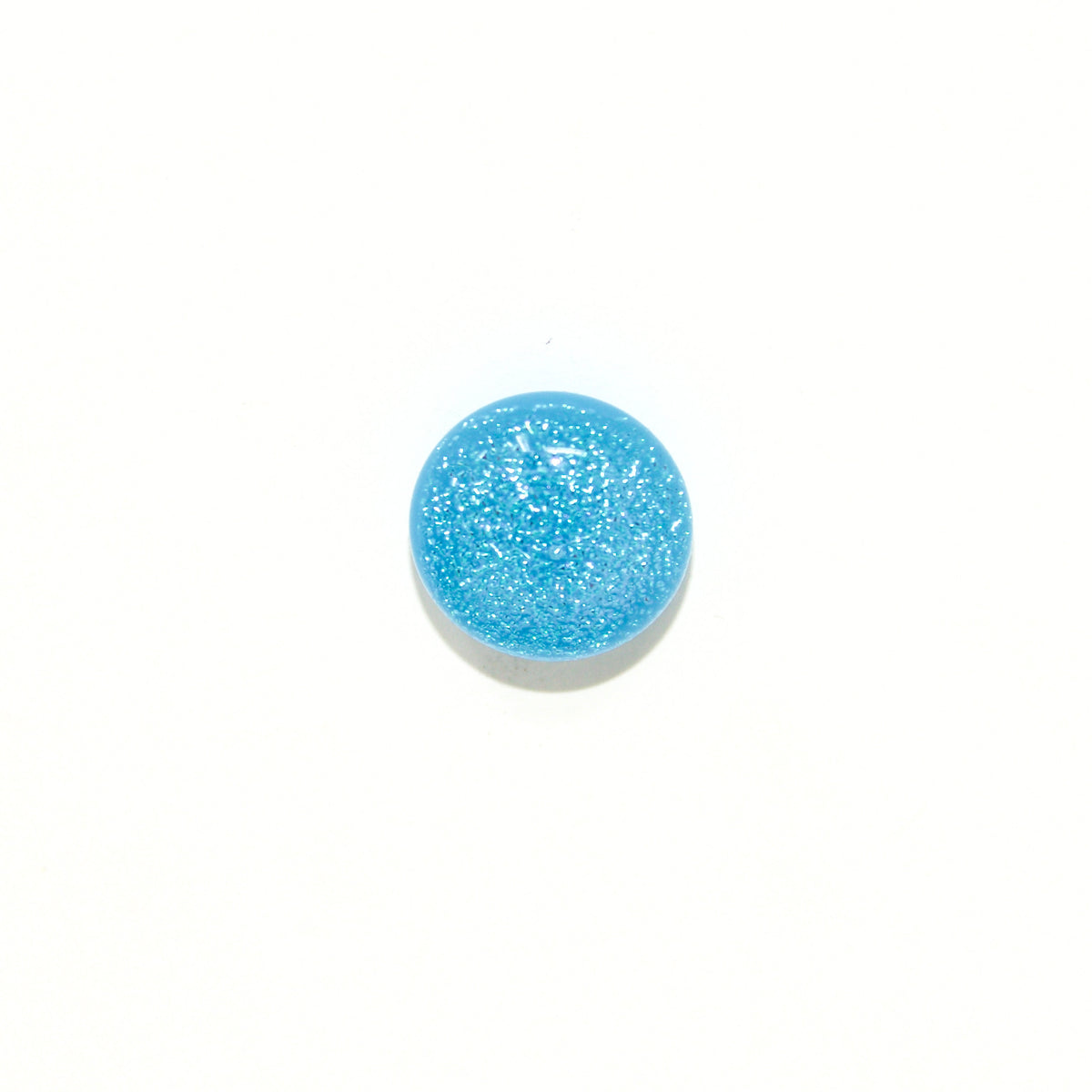 Dichroic Glass Light Blue Tiny Tude