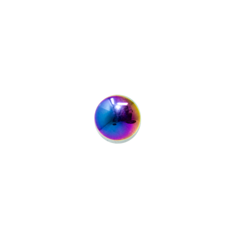 Rainbow Hematite Tiny Tude Round