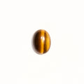 Tiger Eye Natural Stone Tiny Tude Oval