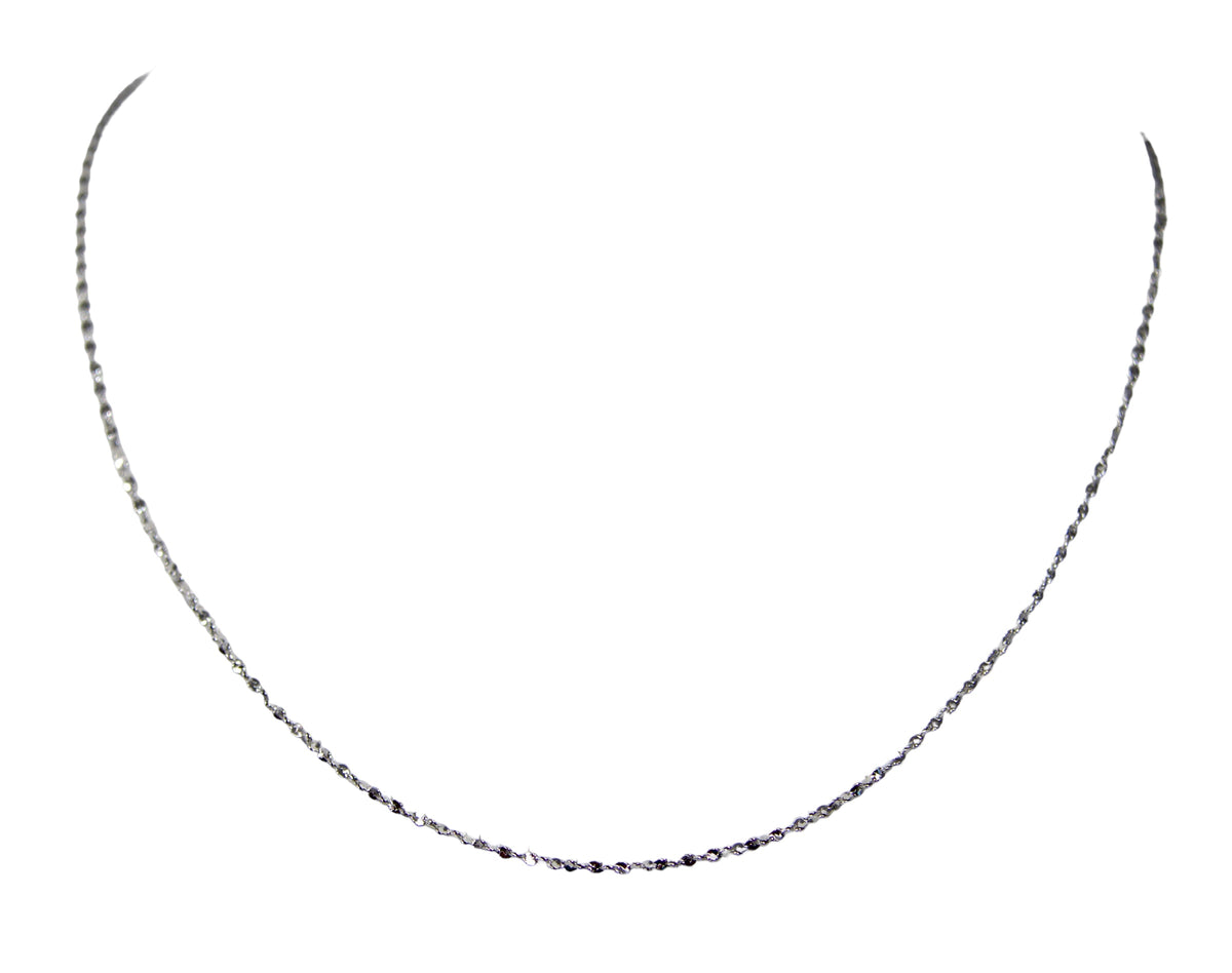 Twisted Serpentine Stainless Steel Chain 1.5mm