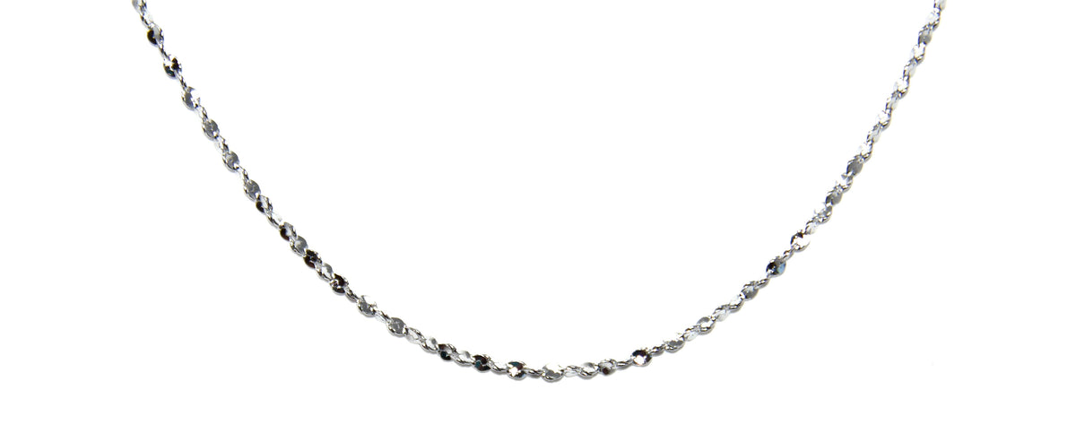 Twisted Serpentine Stainless Steel Chain 1.5mm