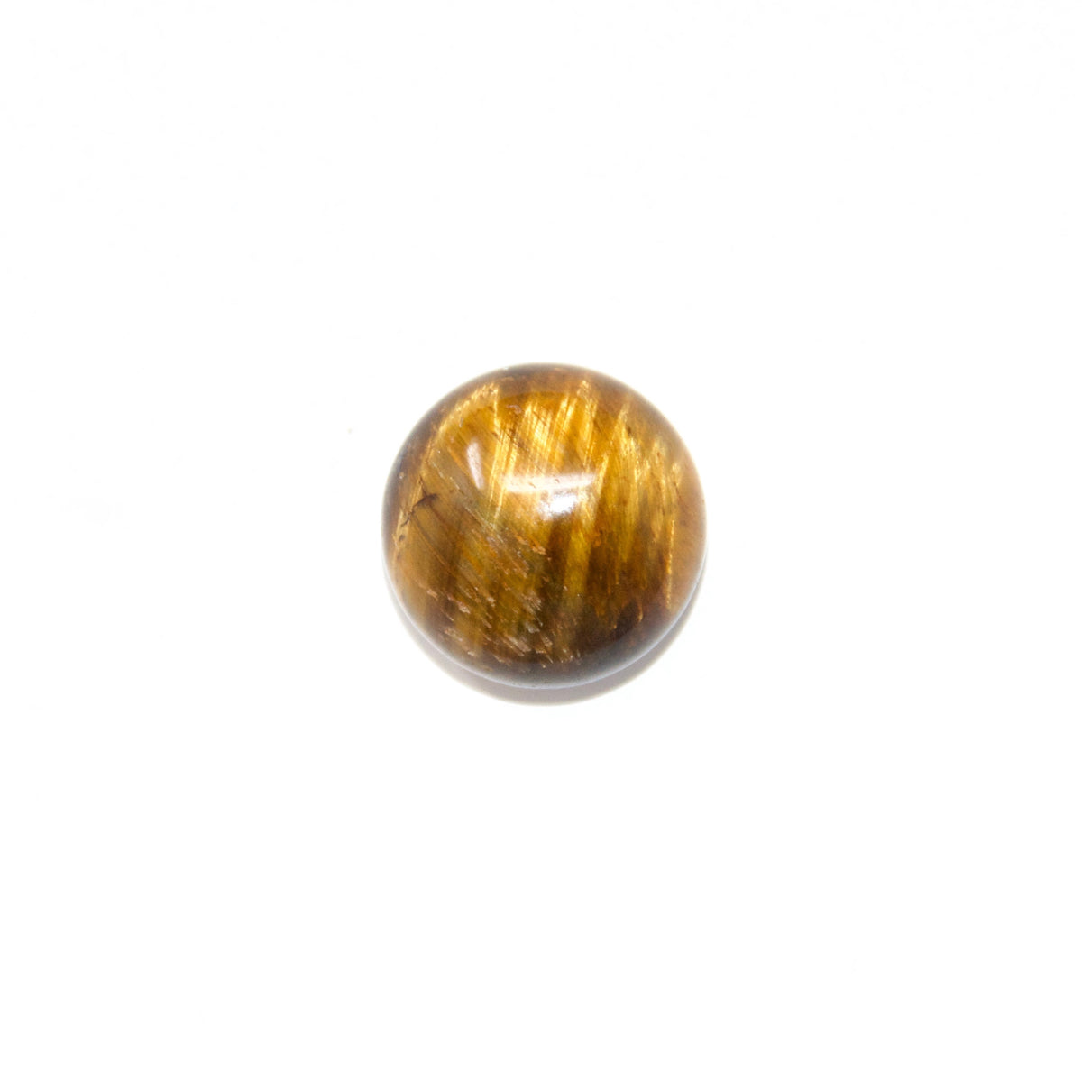 Tiger Eye Natural Stone Tiny Tude round