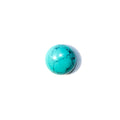 Turquoise Magnesite Natural Stone Round Tiny Tude