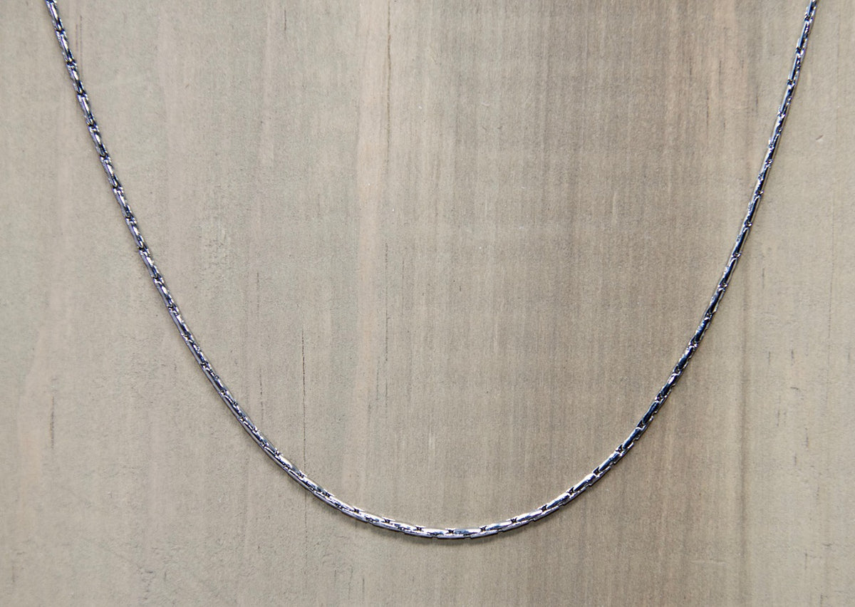 Snake Stainless Steel Chain 1mm 18 inch