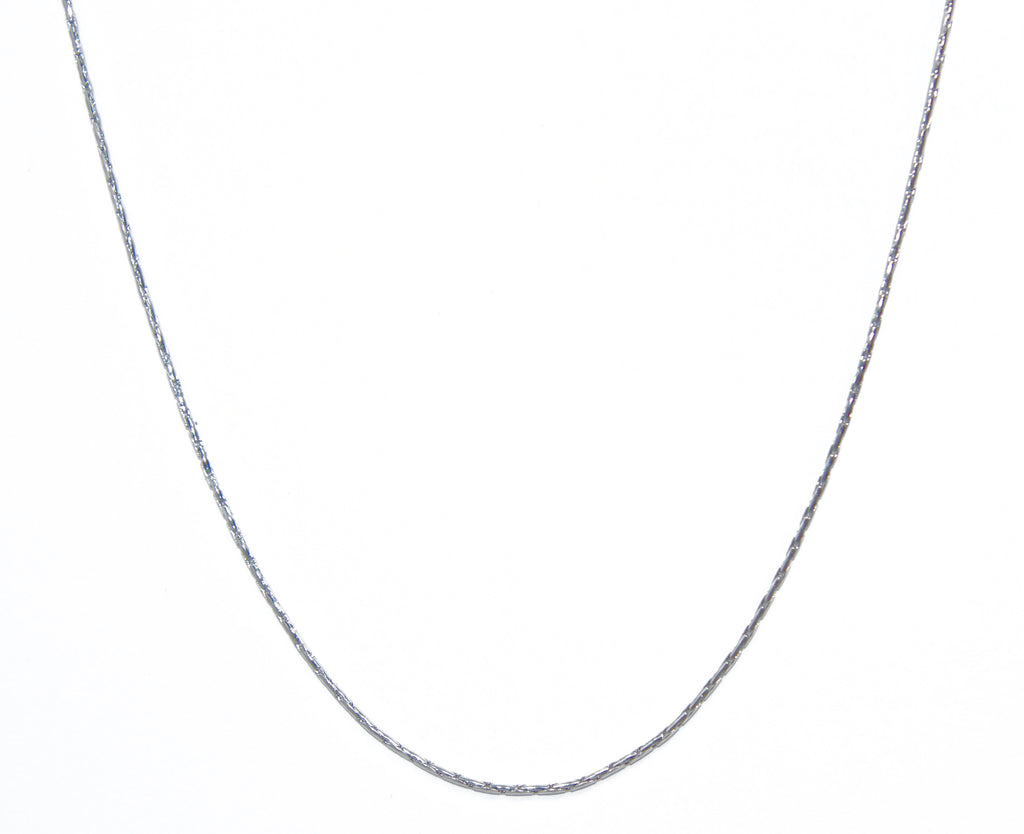 Snake Stainless Steel Chain 1mm 18 inch