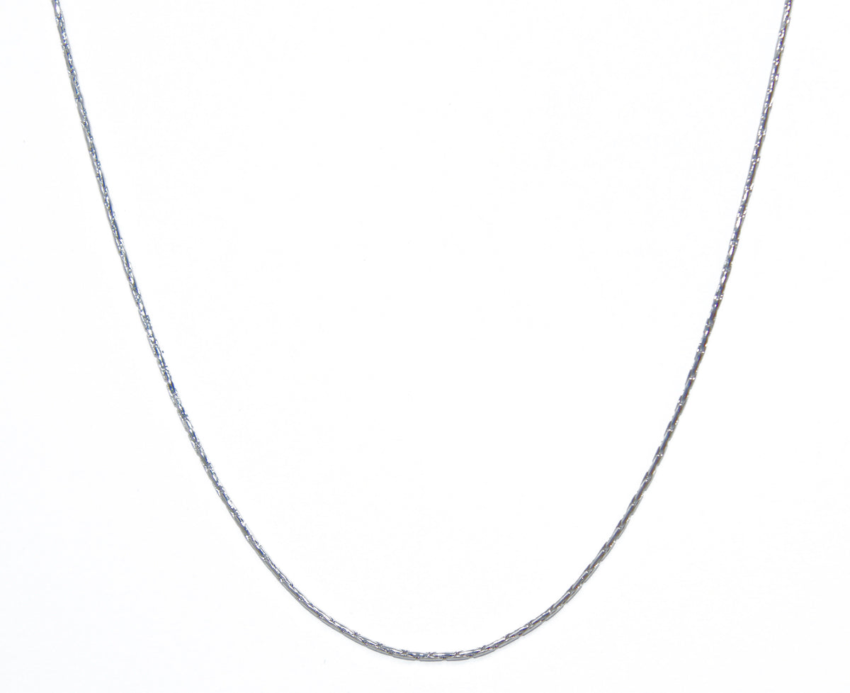 Snake Stainless Steel Chain 1mm 18 inch