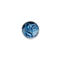 Dichroic Glass Blue Silver Tiny Tude