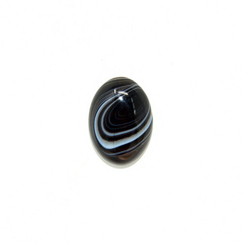 Black Onyx Agate Oval - Mega Tude
