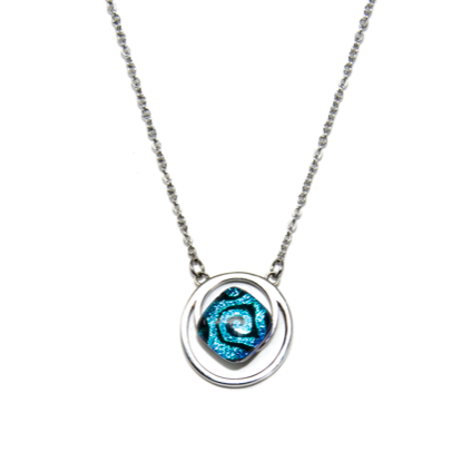 Evolve - Stainless silver necklace