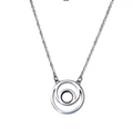 Evolve - Stainless silver necklace