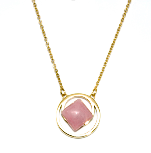 Evolve - Gold stainless necklace