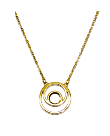 Evolve - Gold stainless necklace