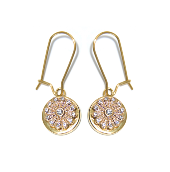 Gold Dangle Earrings