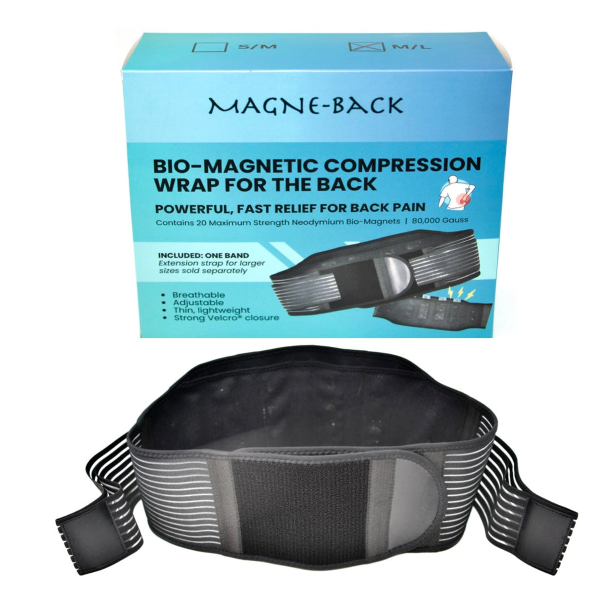 Magne-Back Support Wrap