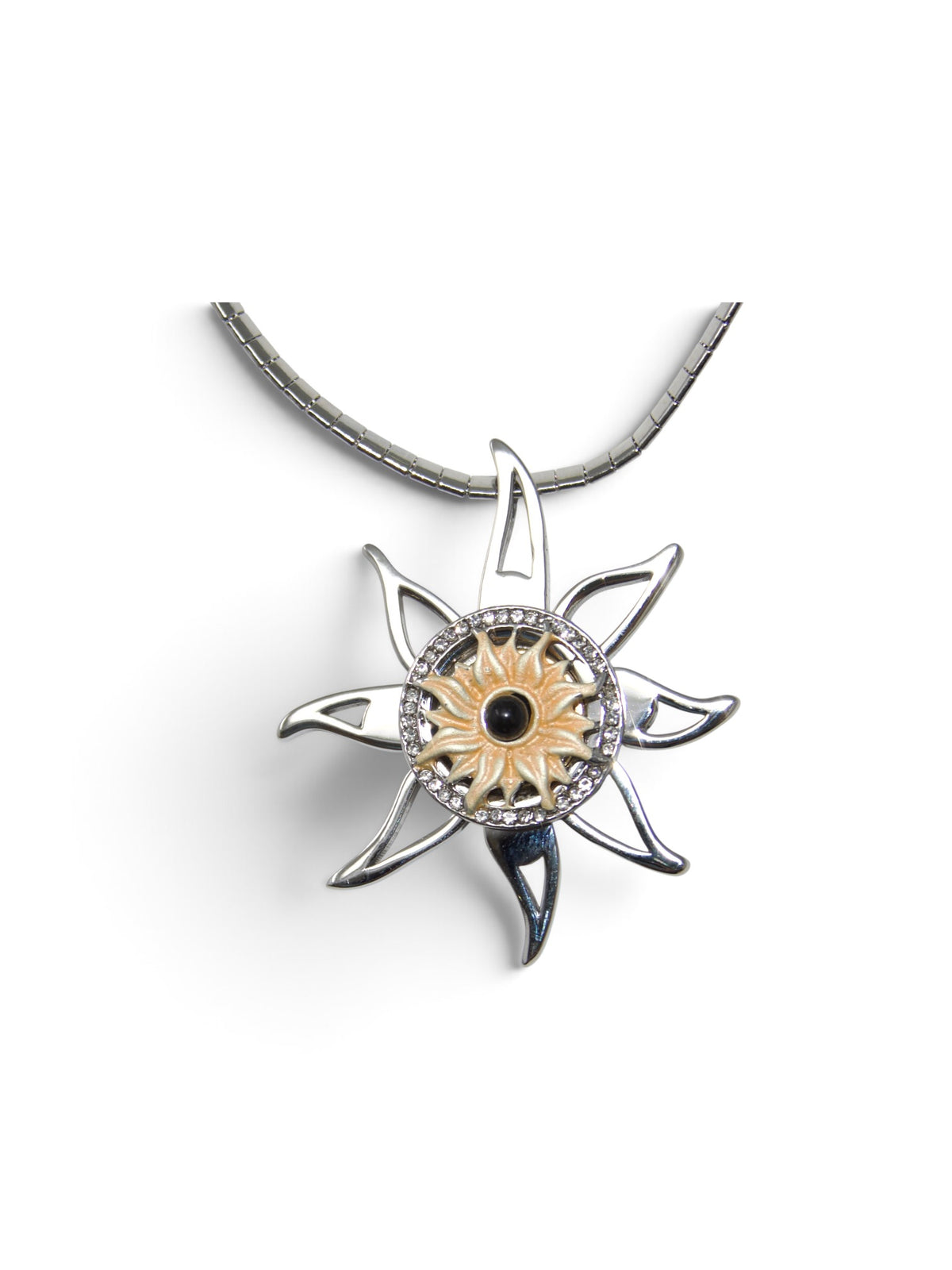 Radiant Necklace Silver