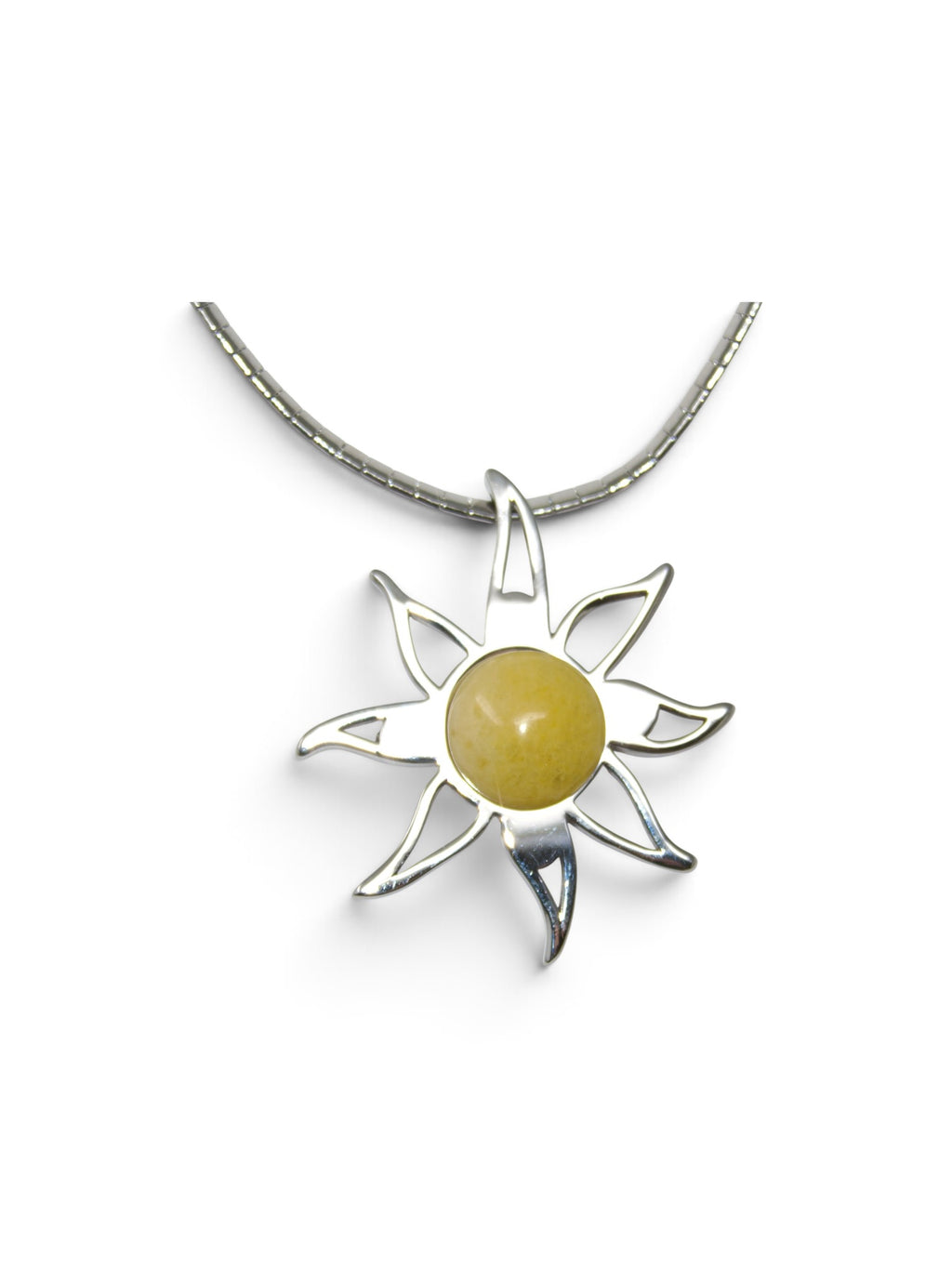 Radiant Necklace Silver