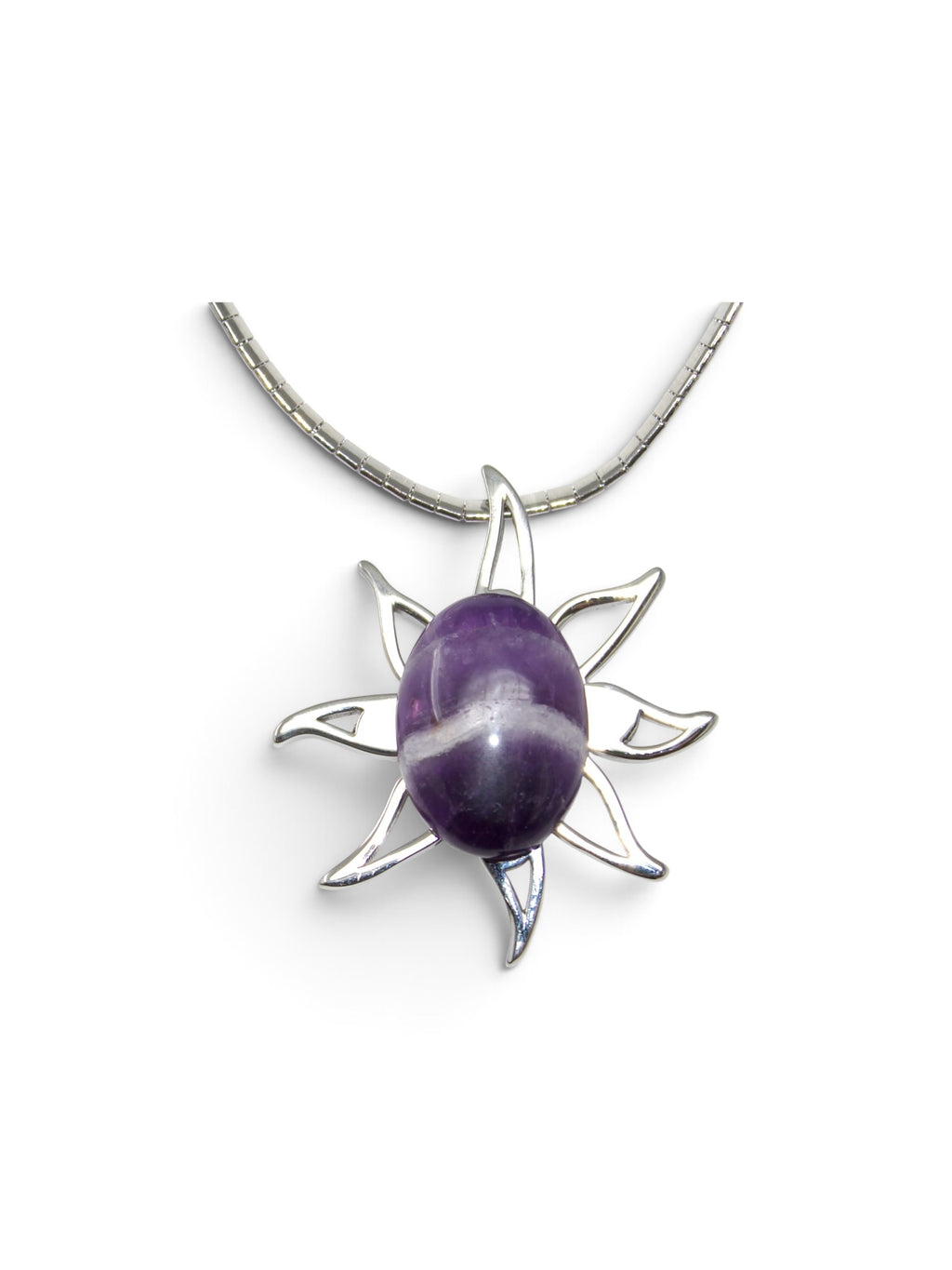 Radiant Necklace Silver