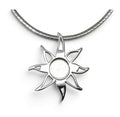 Radiant Necklace Silver