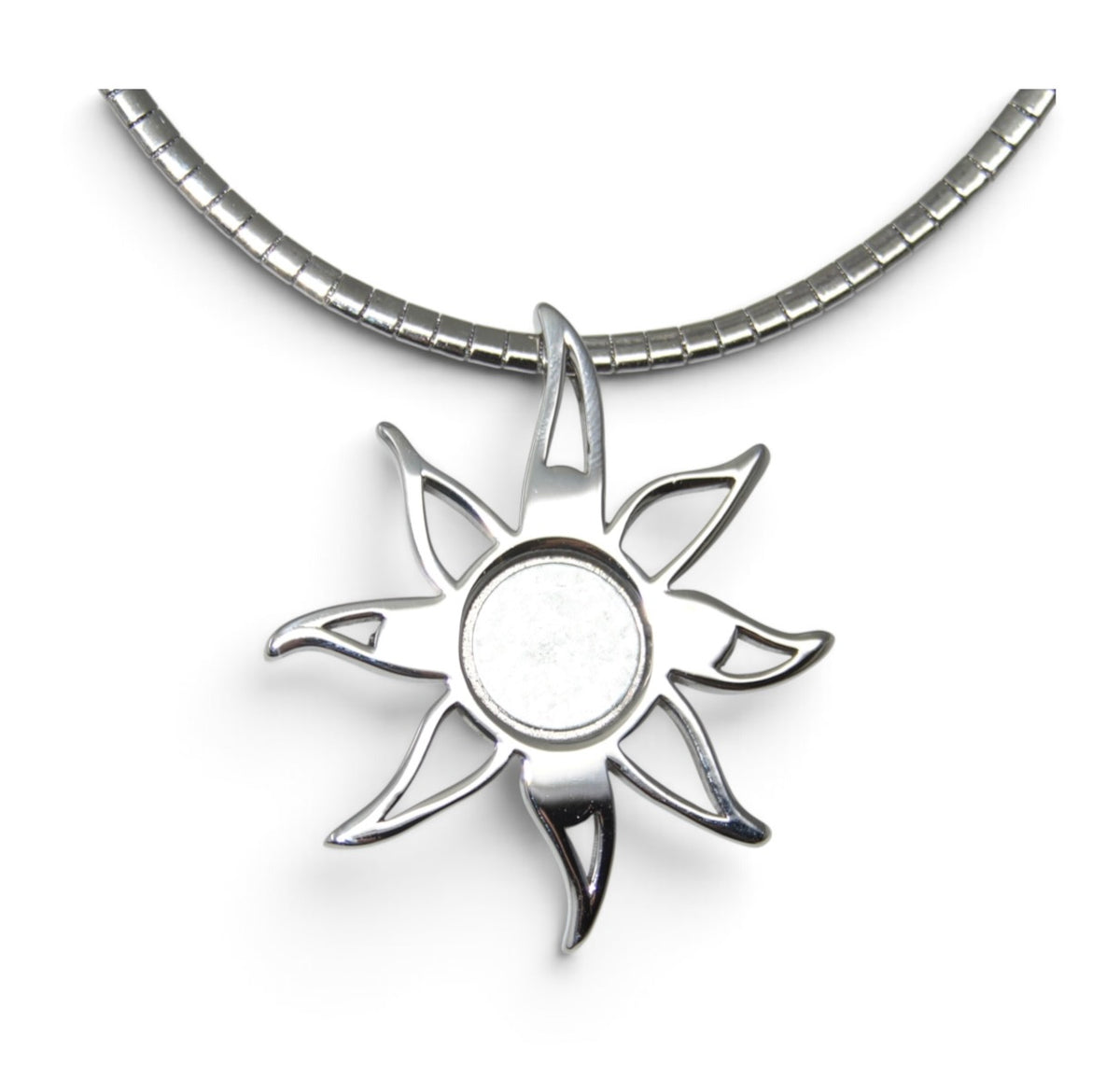 Radiant Necklace Silver