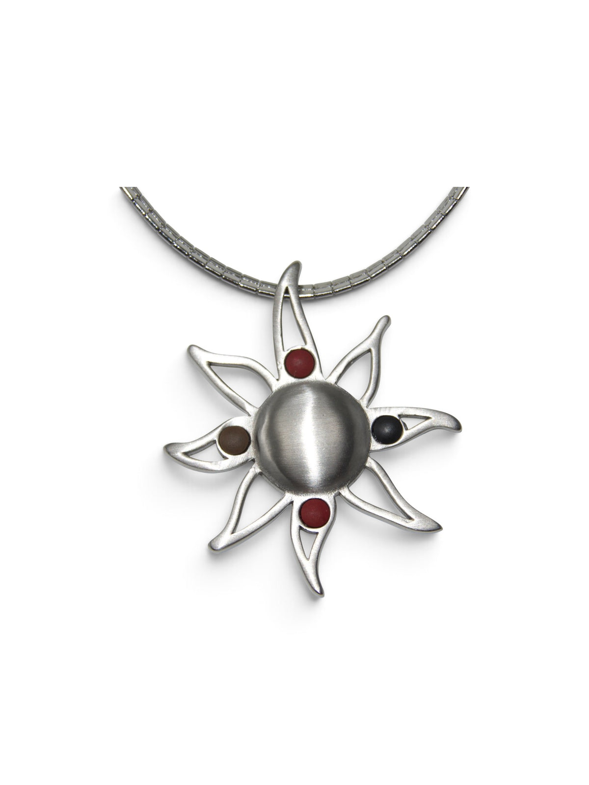 Radiant Necklace Silver